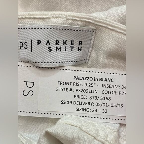 Parker Smith Palazzo Pant in Blanc - Picture 6 of 6